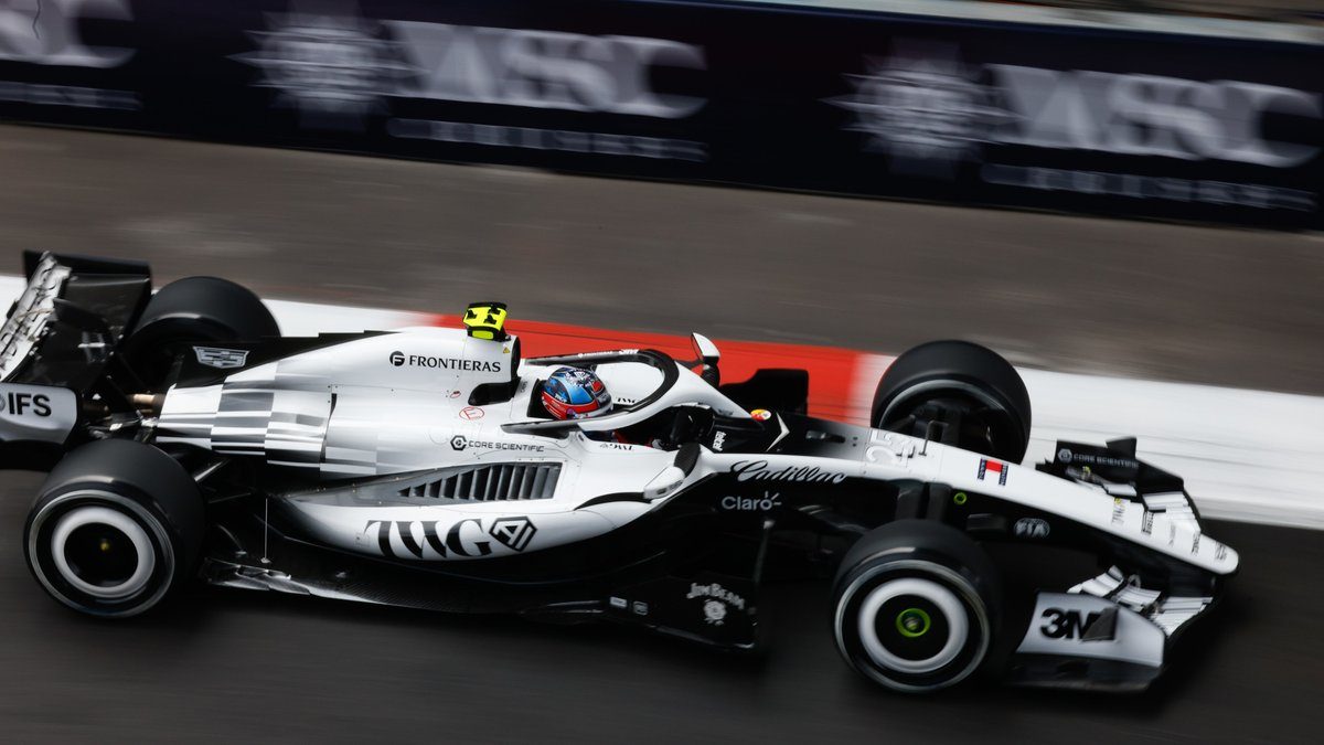 Colton Herta Cadillacin ratissa Méxicon GP:n ensimmäisissä harjoituksissa
