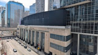 Toronto Maple Leafsin kotihalli Scotiabank Arena ulkoa
