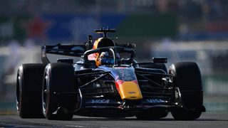Max Verstappen (Red Bull Racing) ajaa Austinin perjantain harjoituksissa