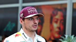 Max Verstappen (Red Bull Racing) Red Bullin asussa Yhdysvaltain GP:n varikolla Austinissa